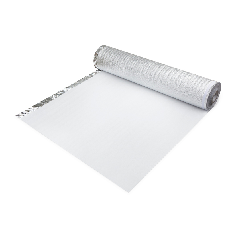 2mm Silver Foil EPE Spuma Humor Obex Solum Underlayment Roll